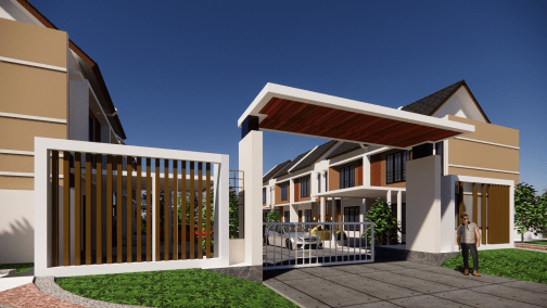 Gerbang Perumahan Anantya Citra