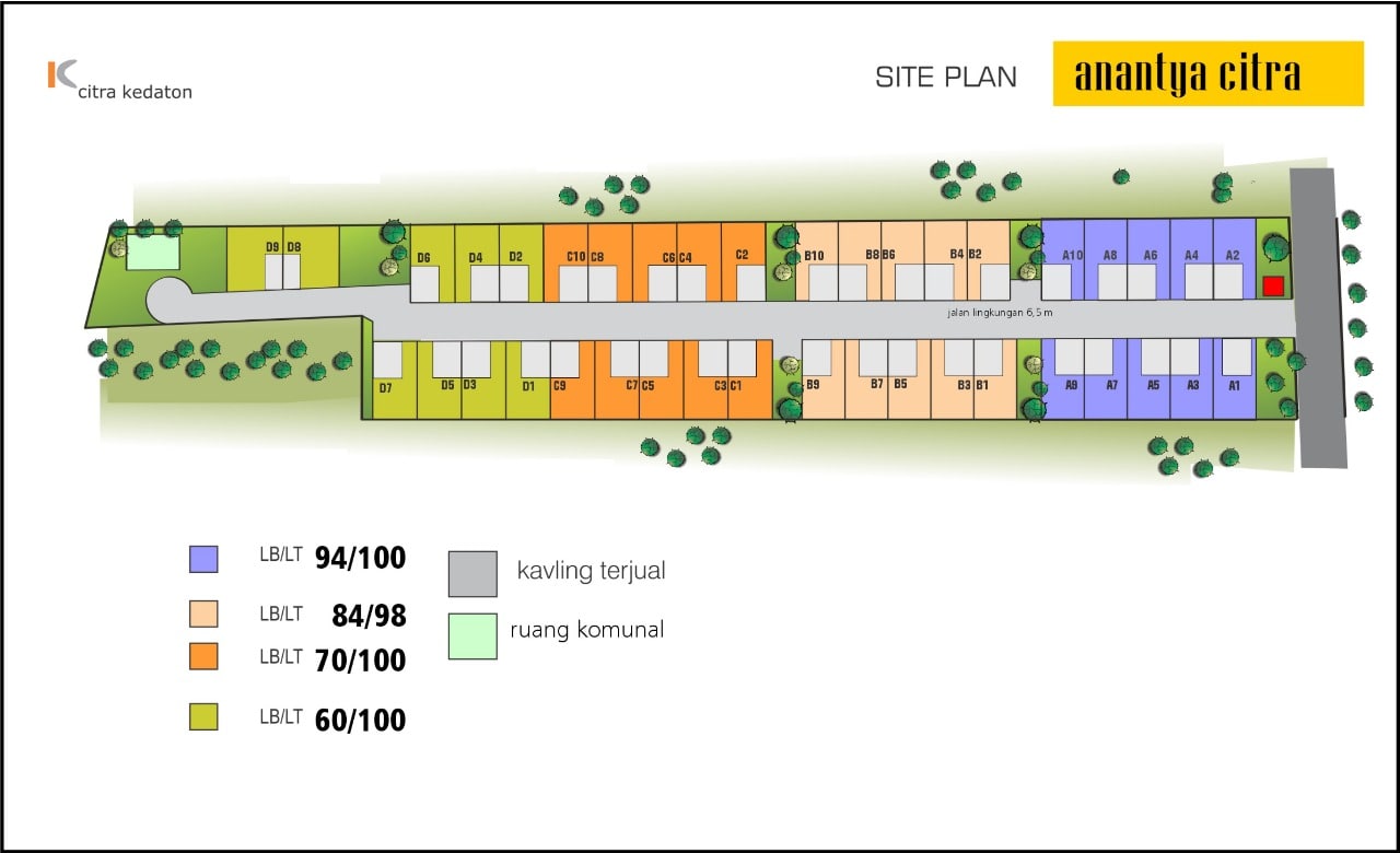 Siteplan Anantya Citra